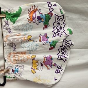 Nickelodeon White and Multicolor Rugrats Women's Shorts
